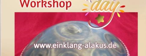 Handpan lernen im Handpan Workshop Einklang-Alakus Ute Kilian Frank Willi Schmidt Lampertheim soulshine