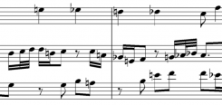 Bach 3-part Invention BWV 795, bars 7–9 Kontrapunkt Keyvisual