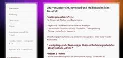 Musikunterricht und Medientechnische Hilfen