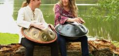 Handpan lernen im Handpan Workshop Ute Kilian Frank Willi Schmidt Lampertheim soulshine