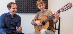 Premium Gitarrenunterricht in Leipzig