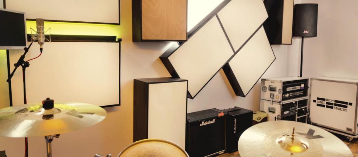 Sonic Boom Studios - Aufnahmeraum