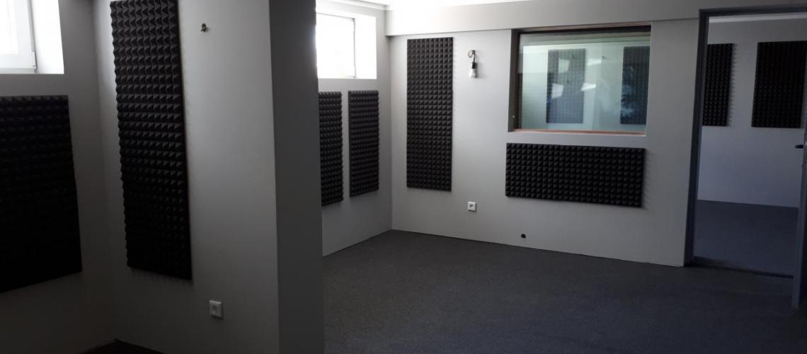 Remscheid, Raum 11, Tonstudio mit 2 Einspielräumen und 1 Regieraum