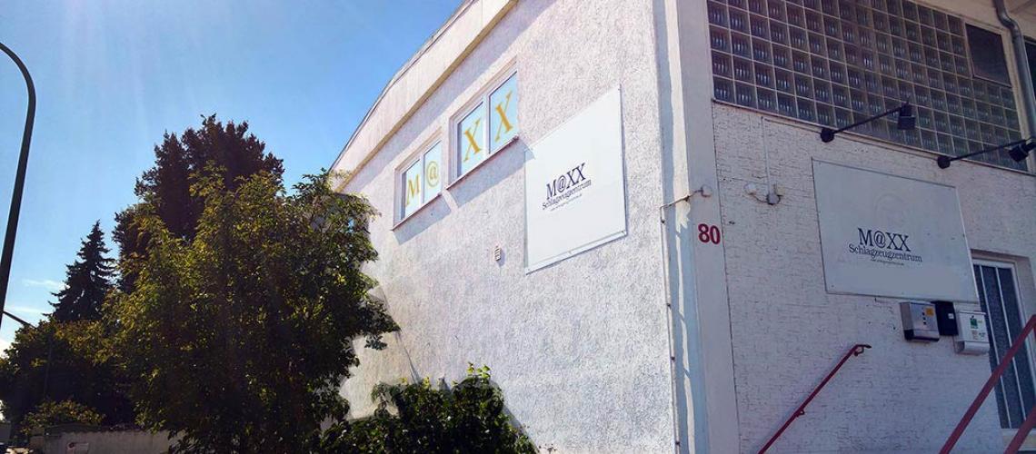 Außenansicht des Schlagzeugzentrums