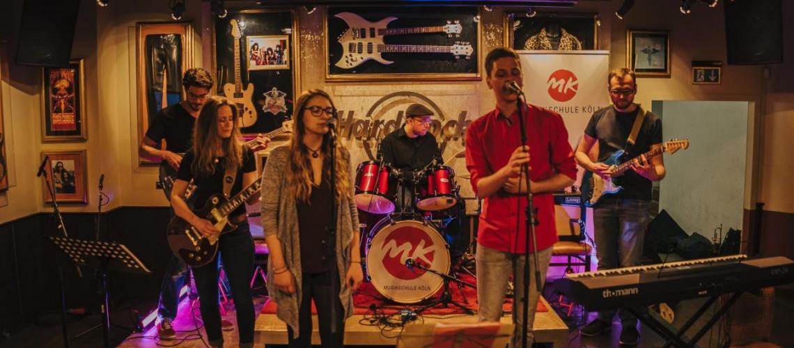 Bandkonzert im Hard Rock Café