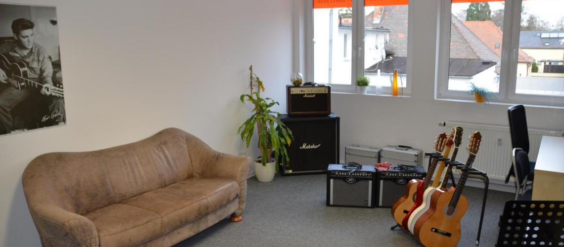 Unterrichtsraum Gitarre