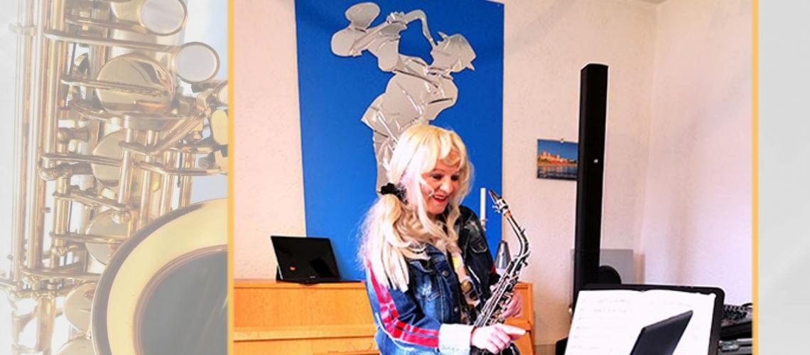 Saxophonunterricht online bei Saxophonistin Kathrin Eipert