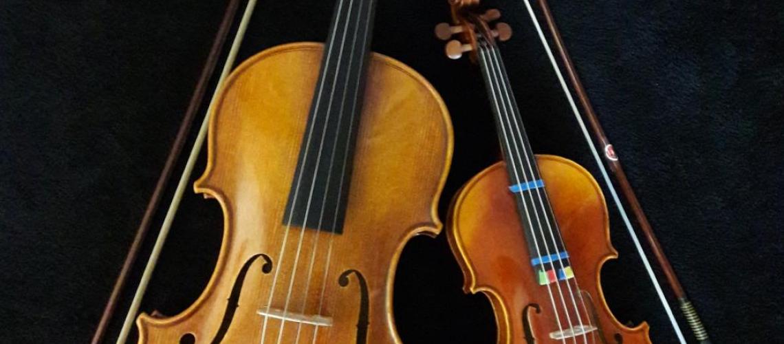 Geigenunterricht & Bratschenunterricht für Anfänger und Fortgeschrittene Geigenunterricht & Bratschenunterricht Header