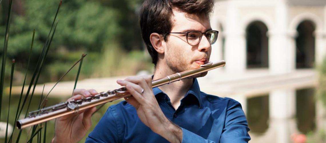 Flötist Pantxoa URTIZBEREA