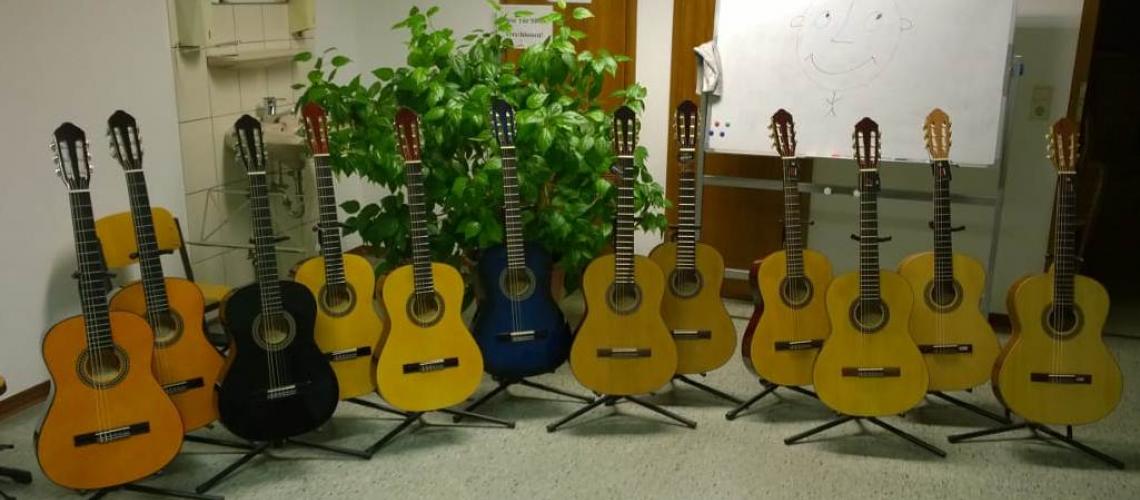 Gitarrenschule im Rodensteinzentrum